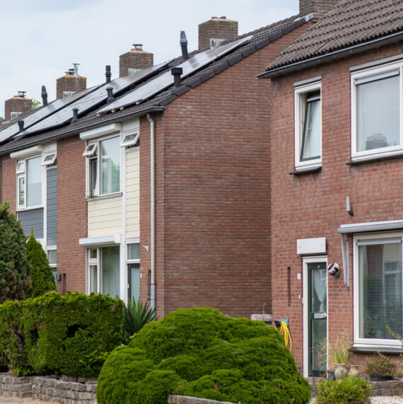 woningen in straat