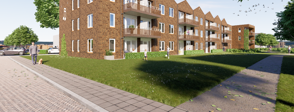 Artist impression Componistenhof