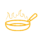 icoon vlam in de pan